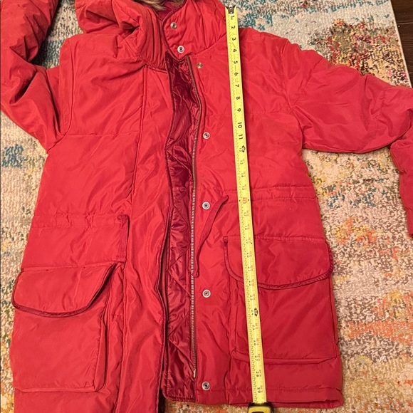 Abercrombie and Fitch puffer coat with faux fur collar - Picture 5 of 8